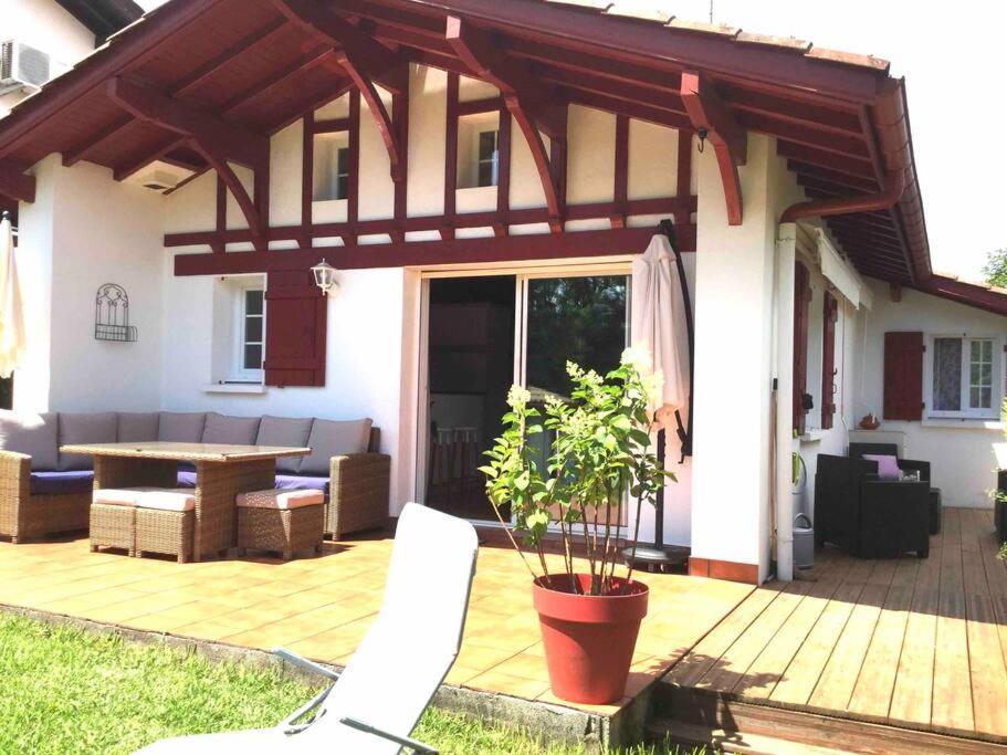 1Km Plage, Agreable Maison 6 Pers Classee 3* Hendaye Exteriér fotografie